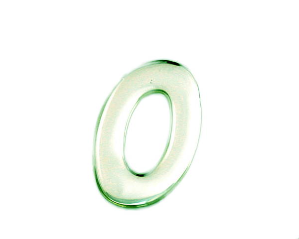 SM60−0　シルバーメタル文字　数0【光】