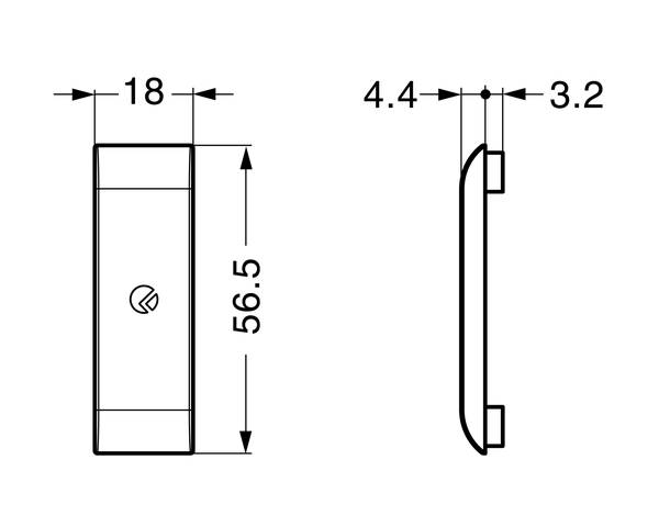 ランプ印壁面取付金具IT6346−1010【スガツネ工業】