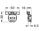 83-3006-071 クリッポ 15H-IS、15H-MS ローラー（扉高さ調整機能なし）