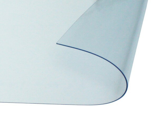 オーダーメイド 屋内向け 防炎、制電 ビニールカーテン 0.3mm厚 製作幅1,810mm〜3,600mm内　製作高さ1,000mm内 透明 糸なし　HE-030B-02 日中製作所