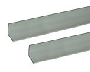 アルミアングル 2m 1.5×20×20mm シルバー 2本組【安田(株)・アシバネ】