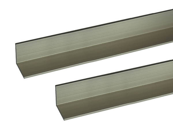 アルミアングル 2m 1.5×15×15mm ステンカラー 2本組【安田(株)・アシバネ】