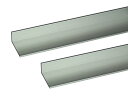 アルミアングル 2m 2.0×25×50mm シルバー 2本組【安田(株)・アシバネ】