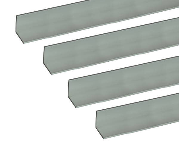 アルミアングル 1m 2.0×15×15mm シルバー 4本組【安田(株)・アシバネ】