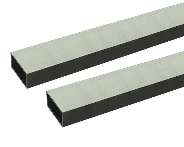 アルミ角パイプ 2m 2.0×20×40mm シルバー 2本組【安田(株)・アシバネ】