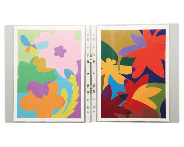 3435　クリアリングファイルペーパーセットA4　【アーテック】