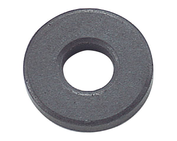 8077　丸型フェライト磁石（10コ入）穴アキ（直径2×0．50ミリ）　