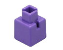77832 Artecブロック ミニ四角 20P 紫 【アーテック】