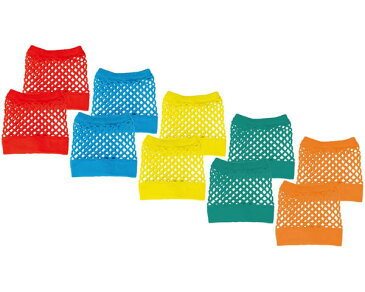 2773 カラーメッシュリストバンド オレンジ【アーテック】