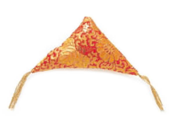 額フトン 金襴 大 赤 2990 【福井金属工芸】