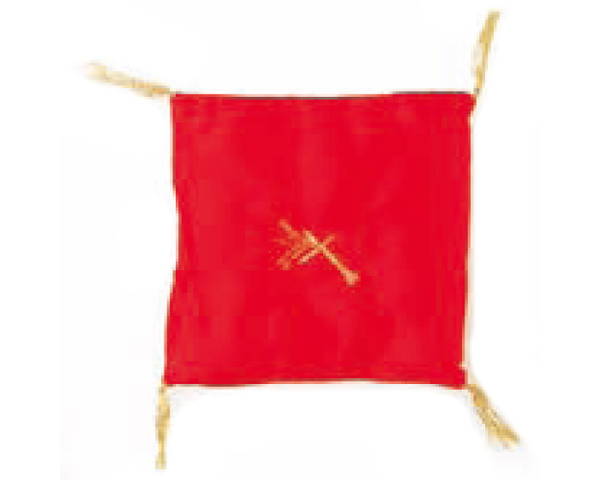 四角フトン 大 赤 2980 【福井金属工芸】