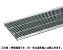 U字溝用　溝幅600mm　細目プレーン溝蓋グレーチング　内幅590×長さ995×高さ32mm【奥岡製作所】