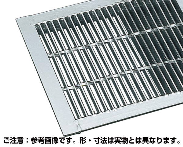 改良桝用開口360mm細目プレーンます蓋グレーチング内幅345×外幅399×高さ19mm 奥岡製作所 奥岡製作所