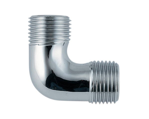 フレキ用エルボ（クローム）　646−010−13【カクダイ】