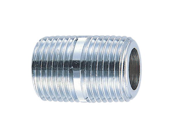 クローム丸ニップル　6137−13【カクダイ】