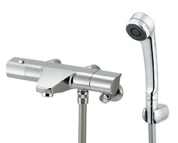 173-076 サーモスタットシャワー混合栓【カクダイ】