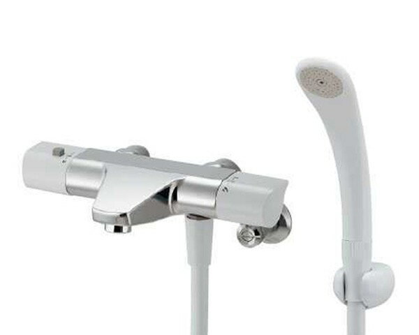 173-077 サーモスタットシャワー混合栓【カクダイ】