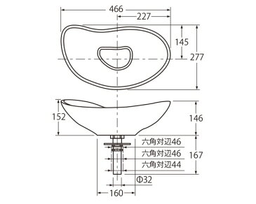 #MR-493222D 手洗器//黒豆【カクダイ】