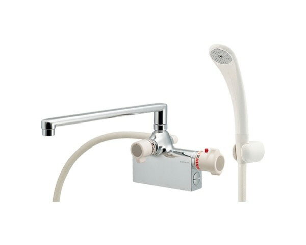 175-007 サーモスタットシャワー混合栓(デッキタイプ)【カクダイ】