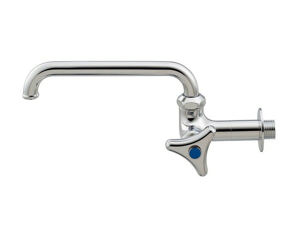 707-617-13 胴長横形自在水栓【カクダイ】