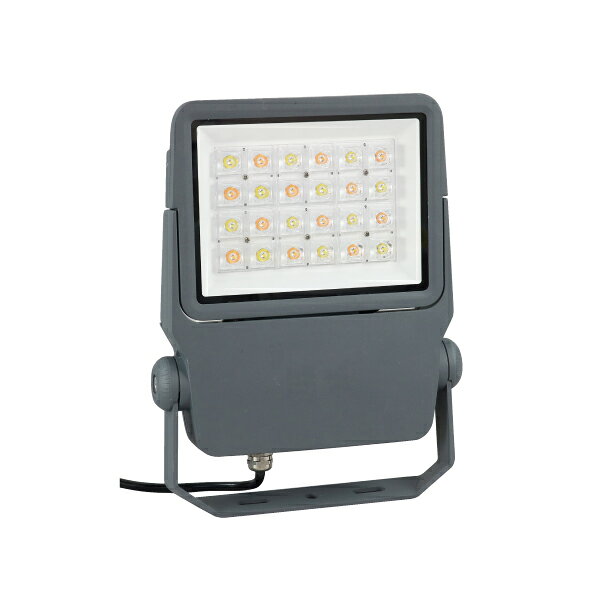 ●発光色（白⇔電球色）の無段階調整が可能 ●超高輝度40W LEDプロジェクションライト（投照器・集光型） ●離れたところからでもリモコンですぐに変更可能 ●ライトアップ、イルミネーションなどに適した白と電球色を 　専用リモコンのタッチサークルでアナログ的に混色できる照明器具 ●専用リモコンでON/OFF、カラー切替（白～電球色）、自動変色モード、 　変化スピード調整、明るさ調整が可能 ●－20℃でも使用可能　 ●防雨防塵ボディ（IP65） ●用途：屋外建物のライトアップ、クリスマスイルミネーションなどの照明に ●セット内容：投照器本体、リモコン、リモコンホルダー、電池（動作確認用） ・周波数：50/60Hz ・定格入力電圧：AC100V ・定格消費電力：40W ・定格入力電流：0.4A ・筐体：アルミダイカスト ・電源コード：HVCTFコード 約3m PSE認証済 ・電源プラグ：防水型プラグ（2ピン） ・カラースケール：白色～電球色 ・動作温度：－20℃～40℃　湿度：85％以下 ・最大光束：3700lm（白色最大） 2800lm（電球色最大） 【リモコン仕様】 ・サイズ：幅60×奥行9×高さ104mm ・質量：42g ・動作電圧：DC3V ・使用電池：CR2032（動作確認用電池付属） ・周波数：433.92MHz ・動作温度：－30℃～55℃ ・自動スリープ機能（30秒以上動作していない場合） ・電波到達距離：3m ※すべての操作はリモコンで行います。投照器本体と同梱リモコンは 　ペアリングされており、投照器1台に対してリモコンが1個必要と 　なります。同機種の投照器であっても、ペアリングされているリモコ 　ン以外では操作できません。複数を同時に使用される場合は、投照 　器本体とリモコンが識別できるように管理してください。※入荷品（非在庫品、取寄品）の為、 お急ぎの方は在庫・納期確認のご連絡をお願いいたします。