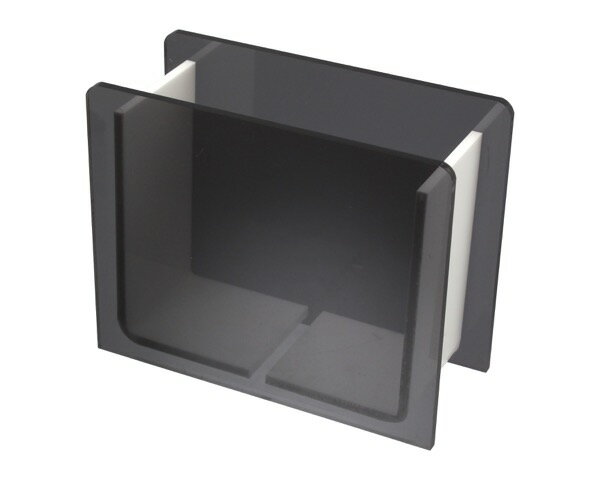 NA210-4ナプキン立 スモーク透明 90x110x46mm【光】