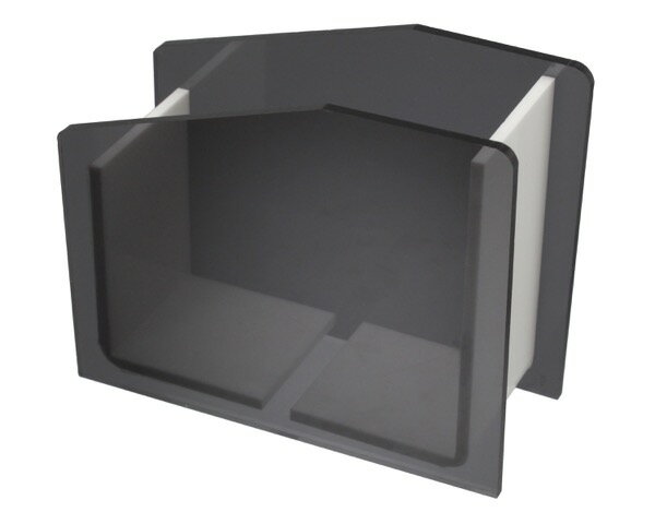 NA211-4ナプキン立 スモーク透明 90x110x46mm【光】