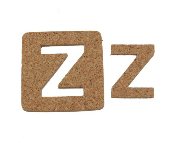 KB45-Zコルク抜文字 Z 45x3mm【光】