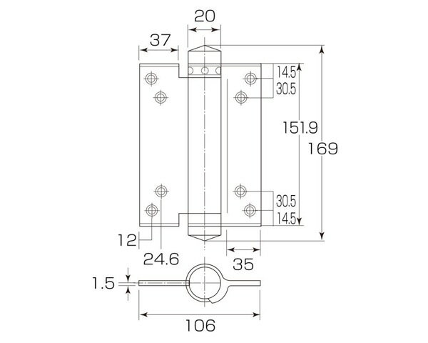 S-251 ST自由丁双153片【丸喜金属本社】 2