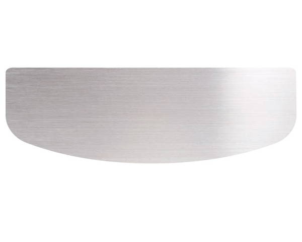 TG-111 ステンレス棚板D形600ミリHL/VIB【シロクマ】