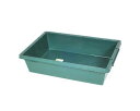 【7.7~欠品:納期未定※お問い合わせください】緑長・プラスチック製トロ舟大・80L【藤原産業】