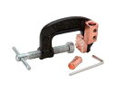 スズキット・万力型アースクリップ300A・P−49【藤原産業】