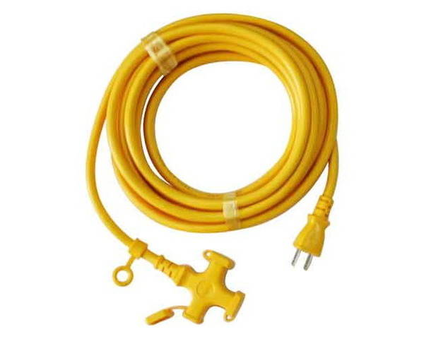 KOWA・延長コード15A−5M−3・KM109−5キイロ【藤原産業】