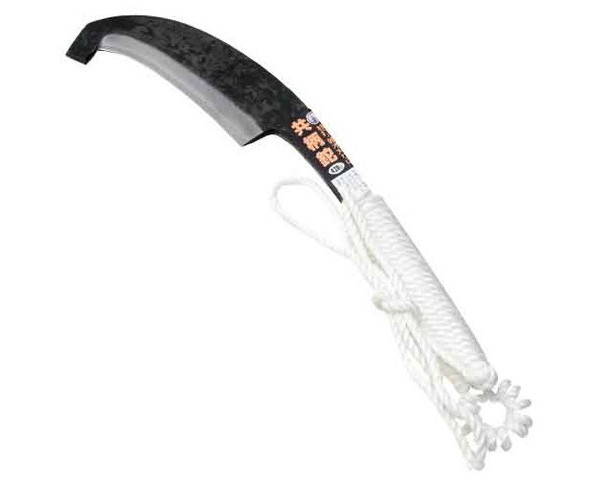 千吉金賞・共柄鉈石付ロープ巻・420G【藤原産業】