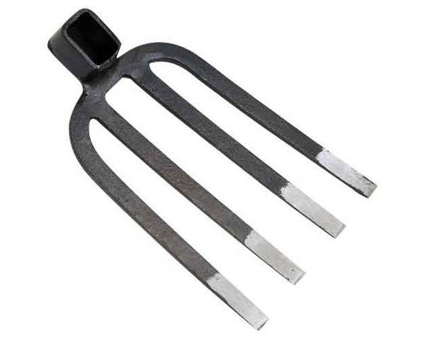 千吉金・選べる四本爪鍬大・ヘッド【藤原産業】