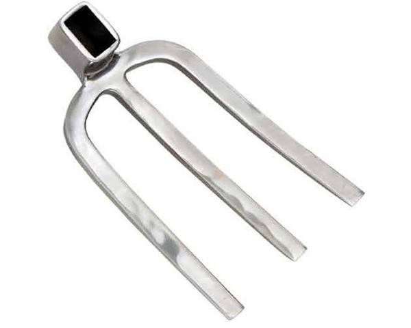 千吉金・選べるステン三本爪鍬大・ヘッド【藤原産業】