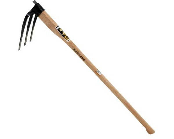 千吉金・岐阜型三本備中鍬・【藤原産業】