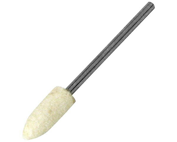 SK11軸付　フェルトバフ　6mm　砲弾型【藤原産業】