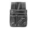 SK11カーボンレザー釘袋【藤原産業】