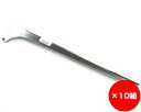 【まとめ買い10組】ブラケット左 400ミリ クローム A−33 入数1個×10組