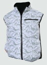 P002-1-S COVELL P002ベスト ホワイト迷彩 S ベスト 服単品【GBZ】