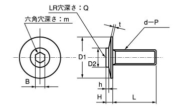 シンヘッドTH−TP−M 表面処理(三価ホワイト（白）) 規格(3X14) 入数(2000)