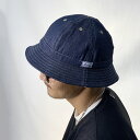 【お買い物マラソン・300円OFFクーポン】バケットハット デニム 帽子 おしゃれ 春 夏 newera メンズ レディース アメカジ ストリート ビンテージ ...