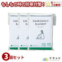 静音アルミブランケット 3個セット | アルミシート アルミ 防災用品 防災 グッズ 防災グッズ 災害用 避難グッズ 避難用品 車中泊 レジャー 非常時 簡易 ...