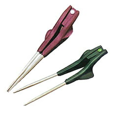 【2000円以上で30円オフ】箸ぞうくん右手 左手 グリーン・赤【定形外郵便送料無料】1586 介護用 介護箸 福祉 食事 箸 お箸 食器 リハビリ 麻痺 握力...