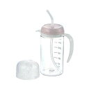 使っていいね! 飲みやすいストローコップ(1個) 140040 リッチェル 介護 介護用品 キャップ付き 持ちやすい クリアボトル