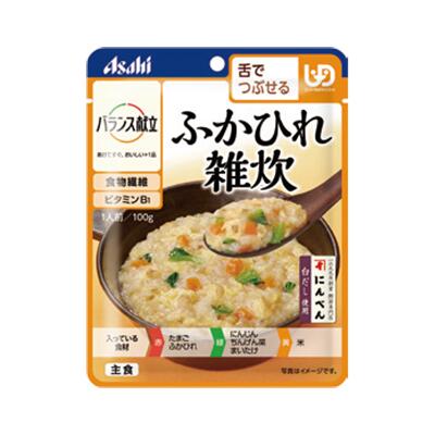 バランス献立　ふかひれ雑炊 / 188410　100g　アサヒグループ食品 介護 介護食 食事 食事サポート 高齢者 手軽 おかず 主食