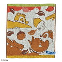 SALE ディズニー チップ&デール スリーピーツイン ウォッシュタオル ゆうメール便送料込 タオル かわいい 綿100% カラフル 肌にやさしい 無撚糸