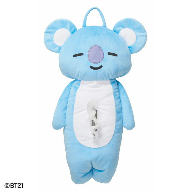 半額 BT21 KOYA ティッシュカバー　ティッシュケース　609-150ぬいぐるみ ティッシュカバーケース　BT21クーポン