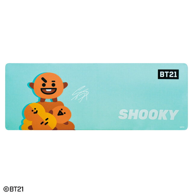 【先着50名3500円以上で110円クーポン配布】BT21 シート_SHOOKY キッチンマット BTS SUGA シュガ PVC素..